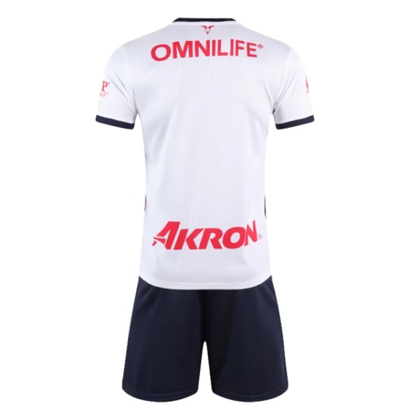 barneklær gutt jente Chivas usas Fans skjorte Treningsklær spill Fotballdrakt sport Herre Kids Kit Topper og shorts Leisu Black (7-8Y)-kids-22