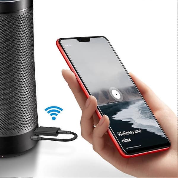 Universal Mini Bærbar Trådløs Bluetooth 5.0 Lydmottaker Sender USB/AUX