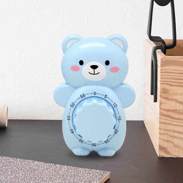 Bjørn Timer Digital Timer Køkken Timer Timer Ur til Kontor Bagning blå