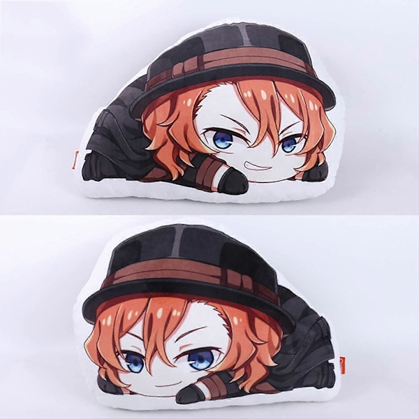 Anime Bungo Stray Dogs Cosplay Papa Plysj Kastepute, Utstoppet Puteplysj Dukkeleker Hjemmeinnredning