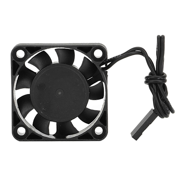 Traxxas Kevyt Rauta Muovi Jäähdytyspuhallin Musta 40 X 40mm RC Moottorin Jäähdytin 7.4V