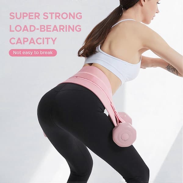 Trænings Hip Thrust Bælte Dumbbell Hip Thrust Bånd til Dumbbells Kettlebells Vægtskiver