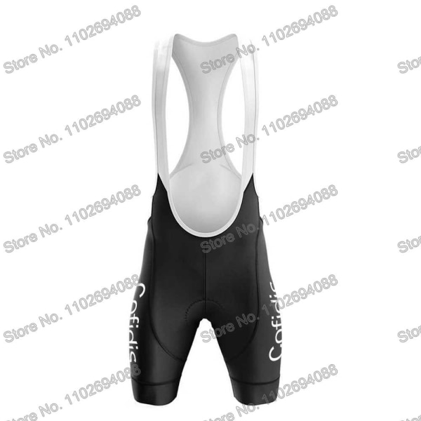 Cofidis Team 2023 Frankrike TDF Sykkeltrøye Herresett Sykkelklær Sommer Road Race Sykkelskjortedress MTB Bicycle Bib Shorts 19 L