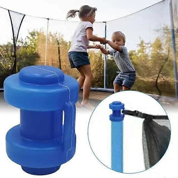 Trampolin Beskyttelseshætte, 8 Stykker 25mm Trampolin Indhegningsstolpe Hætte til Netkrog Trampolin Forsyning