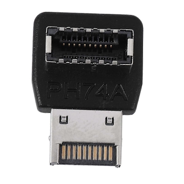 Computer Motherboard Type-E USB 3.1 Type-E Interface 90 Graders Styrevinkel Albue Front Type-C Installeret