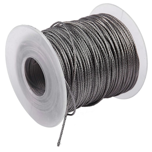 Løfte Hejseværk 7x7 1mm Dia Rustfrit Stål Fleksibel Wire 54m