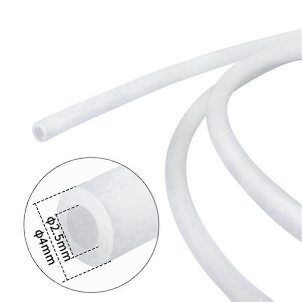 För Bambu Lab 2M PTFE-slang för 3D-skrivare för P1P, AMS,