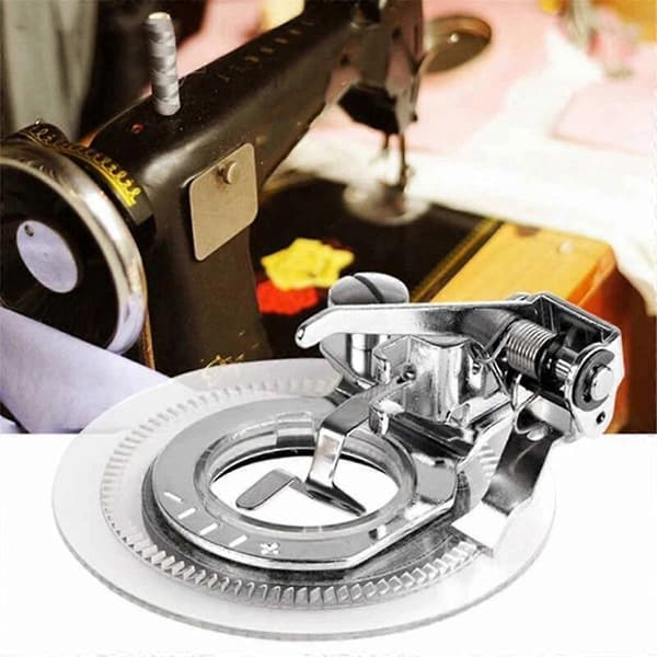 Disk Broderi Trykfod Husholdnings Multifunktionel Symaskine Tilbehør Trykfod DIY