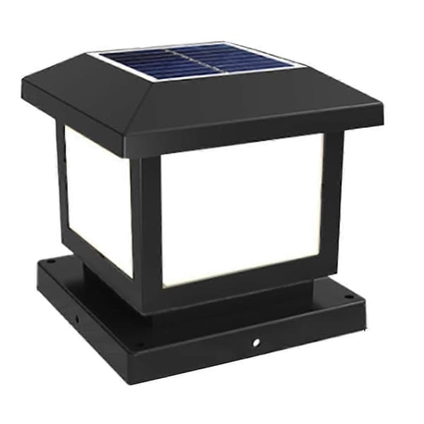 Tidsinställd LED Solcellspelarlampa Vattentäta Solcellslampor