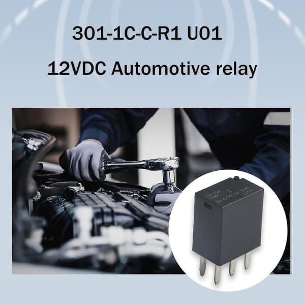 2 st 301-1C-C-R1 U01 12VDC 35A Bilrelä