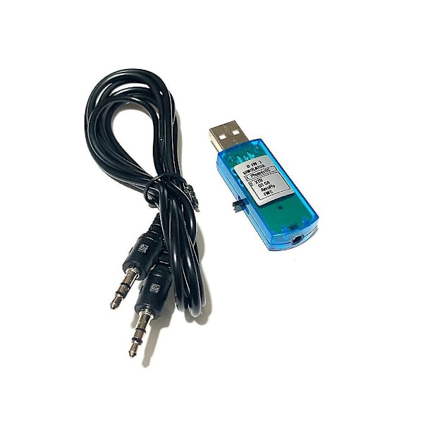 USB Flysimulator Datamaskin Flysimulator for Xtr5 Fms G4 Fpv Fly Helikopter Kontroller