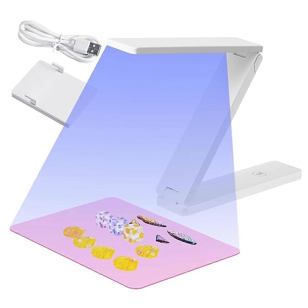 UV Lys til Resin Hærdning Foldbart UV Resin Lys, DIY Håndværk, A