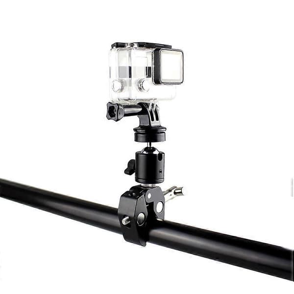 DSLR Kulehode Skofeste Kamera Kulefeste Klemme 1/4 tomme -20 Stativhode Blitssko Adapter og Kul