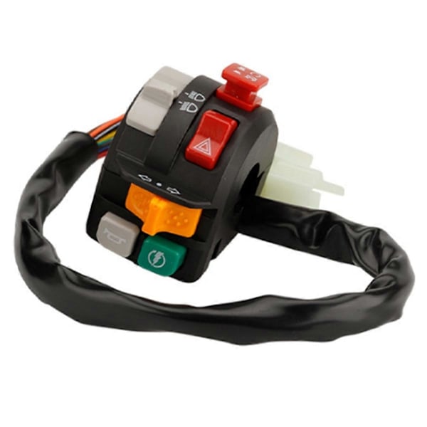 Motorcykel Universal 22mm Styrbrytare 7 Funktioner Styr Modifiering Brytarenhet