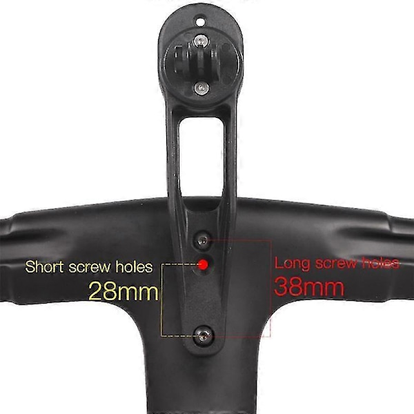 For H31 CP10 CP20 Integreret Cykel Styrbøjle Computer Montering Holder Ude for Min Cateye Go Pro