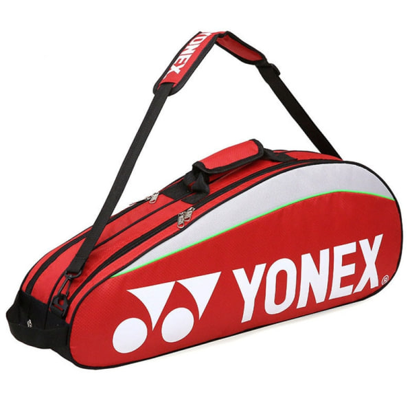 Original Yonex badmintonväska max för 3 racketar sportväska Red