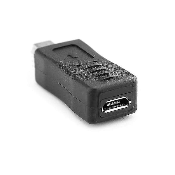 Pelinohjaimet Musta Micro Mini Usb -sovitin Laturi Muunnin Adapteri