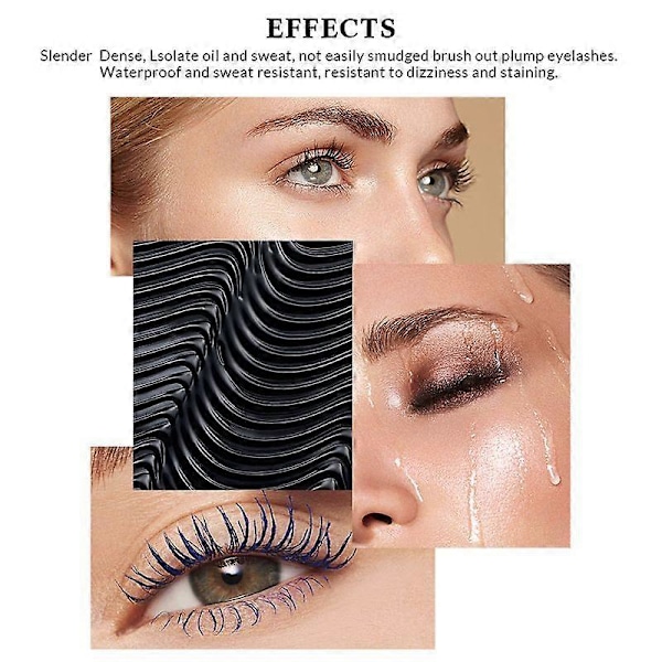 Vandtæt Mascara, Uden Udtværing, Varig Definition, Volumen, Naturlig Langvarig, Slank, Buet