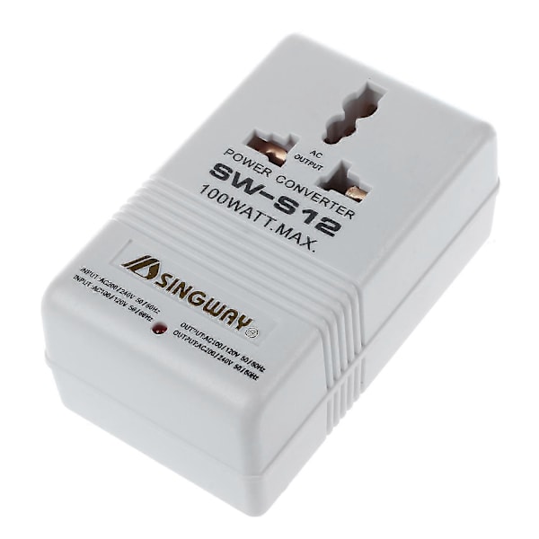 Singway 100W 110V/120V till 220V/240V Spänningsomvandlare