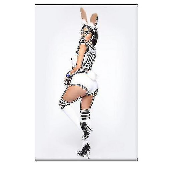 Nopea toimitus tila Lola Bunny Rabbit Cosplay-asu Kani Pupu Jam-asut Naiset Tytöt Halloween