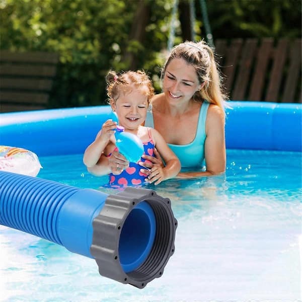 2 stk. 3,8 cm 150 cm Poolslanger til Overjordiske Pools