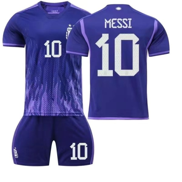 MIA MI Messi Camiseta No10 Jalkapallo Jersey Poika Lasten T- set Aikuisten Urheiluvaatteet Tytölle Urheilupuku Suojavaatteet Cosplay Kit C3 18