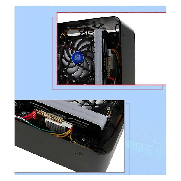 450W 24Pin 12V DC Sisääntulo 450W Ulostulo Realan Mini ITX Pico PSU DC ATX PC Kytkin DC-DC ATX Virtalähde