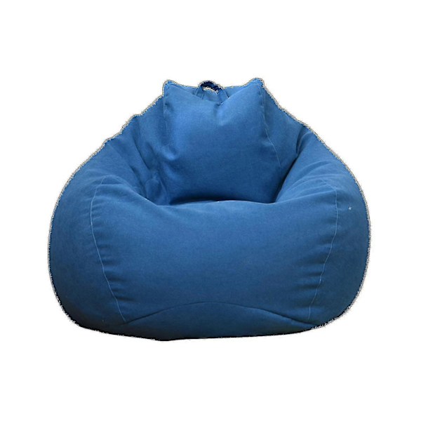 Ekstra Store Sækkestole Sofa Betræk Indendørs Lazy Lounger Til Voksne Børn Sofabetræk kun, ingen fyld