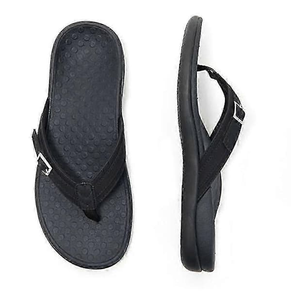 Vionic Sandaler med Tårem för Kvinnor - Halkfria Strandsandaler med Spänndesign