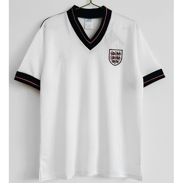 84-87 säsongen hem England retro jersey träningsdräkt T-shirt Scholes NO.18 L