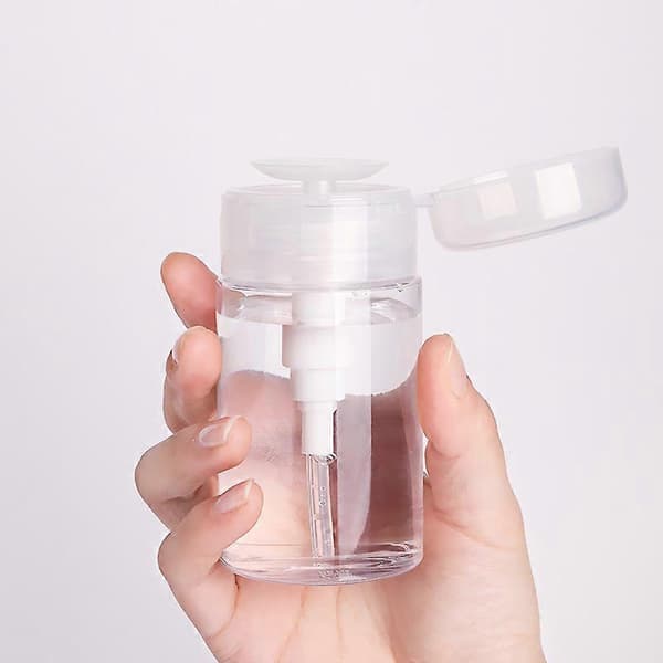3 st Pressade Portabla Reseflaskor Transparent Tom Flaska 100ml