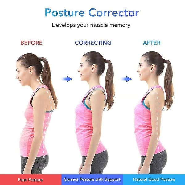 Ryggstöd för Vuxna och Barn med Smart Vibrationsvarning