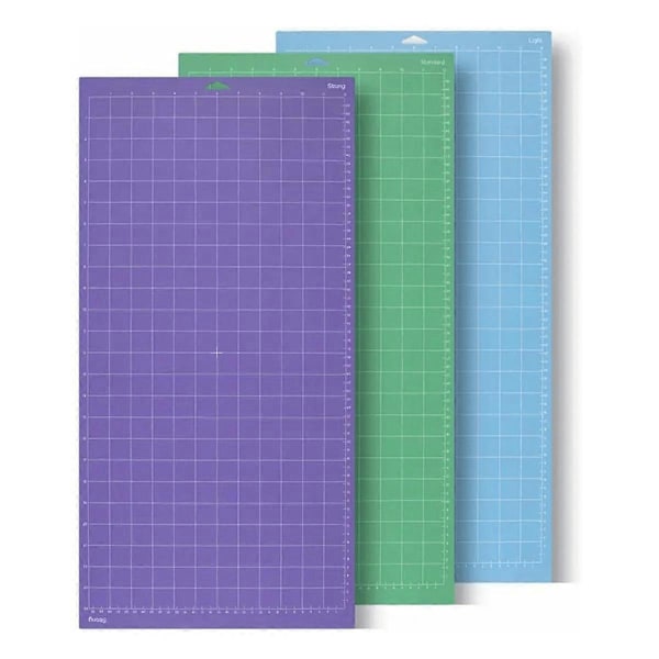Erstatningsskjærematte for Cricut Maker 3, 3-pakning Mix