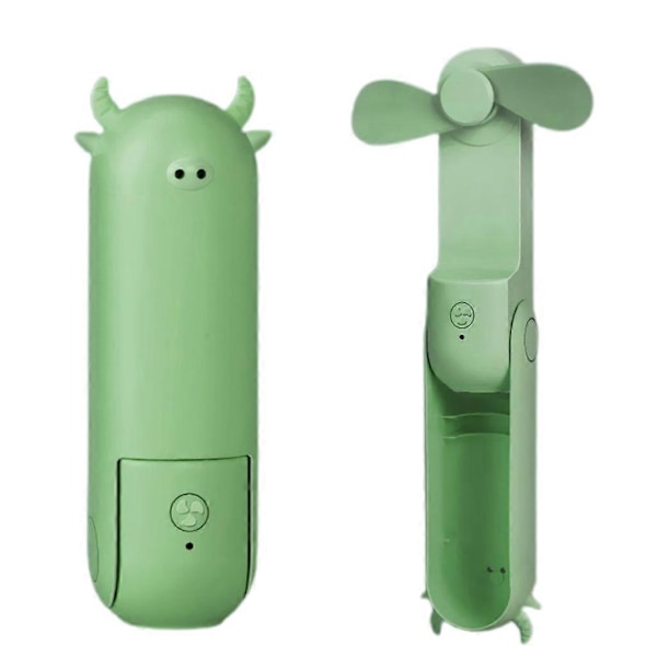 Mini Kannettava USB Tuuletin Henkilökohtainen Kädessä Pidettävä Tuuletin 24 h Käyttöaika Opiskelijoille