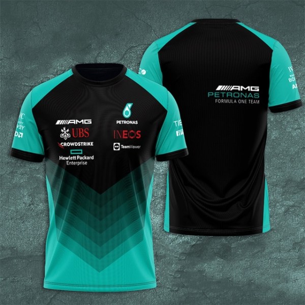 2023 Sommar AMG Petronas F1 Sports T-shirts Formel 1 T-shirts style 6 M