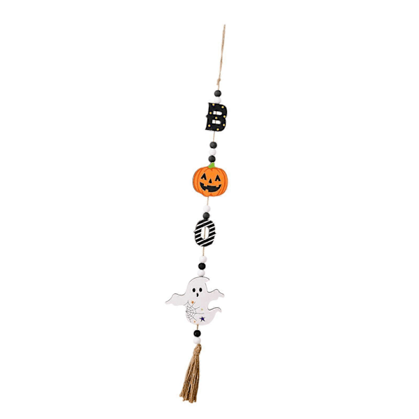 Halloween-koriste riipus puinen roikkuva kyltti juhlatunnelmaan Halloween-juhliin roikkuva riipus takkaan kummitustaloon sisä- ja ulkokäyttöön