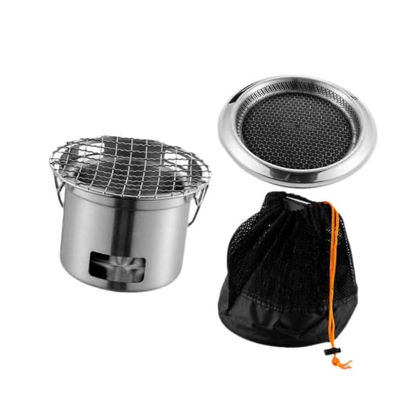 Rund Grill Teapot Varmer til Venne Sammenkomst Baghave Husholdning