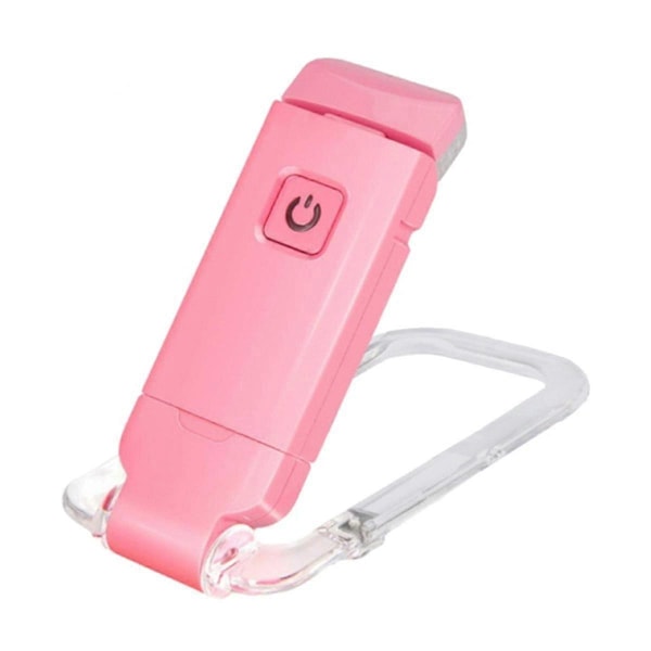 USB Ladattava LED Kirjanmerkki Kirjalamppu Joustava Kirkas Klipsikiinnitteinen Kirjavalo Mini Yövalo Silmille
