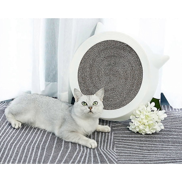 Kattklösbräda Korrugerad Kartong Hållbar Klösplatta För Tjocka Katter Stor Klösmöbel Sängbräda Återvunnen För Möbelskydd Katt Sk