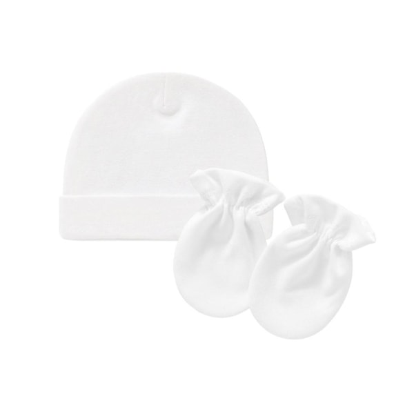 2 st Repfria Vantar Mössa Hatt Bebis Anti-Rep Handskar Hatt Set
