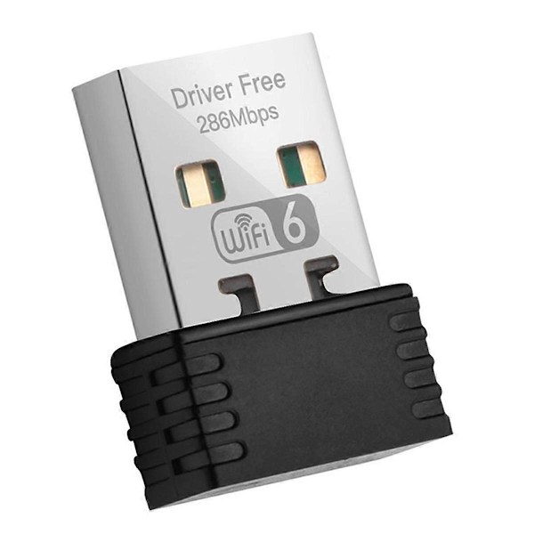 Trådlös WiFi 6 Adapter AX286 802.11Ax 2.4GHz Fri Drivrutin USB Nätverkskort För Win7/10/11 Dator M