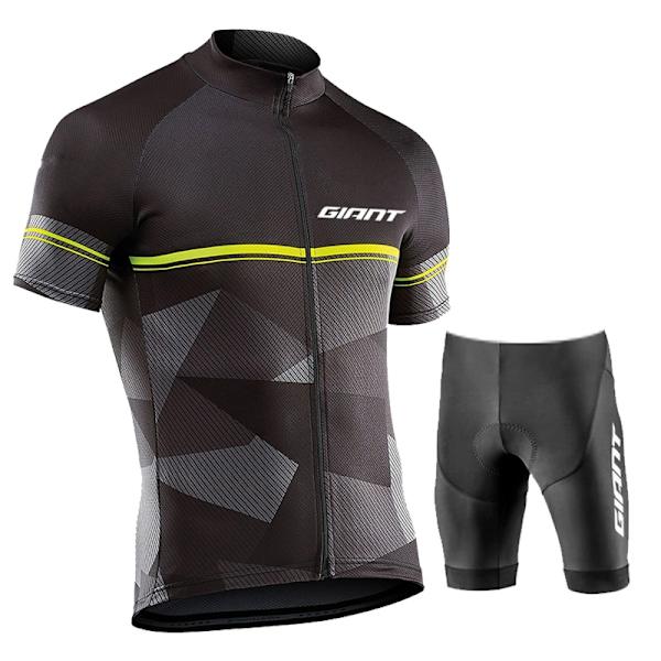 Set 2023 GIANT Miesten kesän lyhythihainen MTB-pyöräilypuku Ropa Ciclismo Pyöräily Maillot Pyöräilypuku Photo Color-13 XS