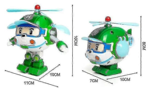 Swhyv Robocar Poli Transformerende Robot Poli Amber Roy Bilmodel