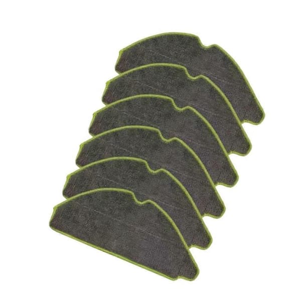 6 stk. mikrofiber moppeklude til IRobot Roomba 115 Combo&115 Combo+ robotstøvsuger vaskbare reservedele til dyrehår