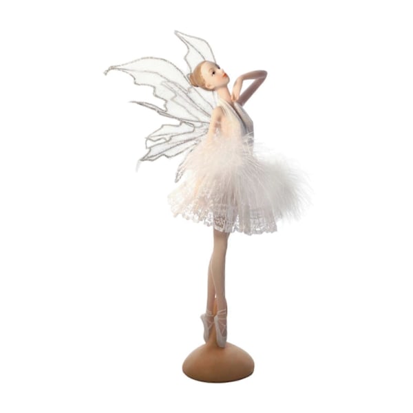 Dans Ballerina Figurin Dansande Tjej Staty Dekor för Restaurang Skrivbord Sovrum