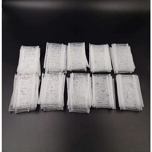 5000 x blanka kimble strips fästtrådar reservdelar prislappar fästnålar för märkningspistol, 50 mm längd