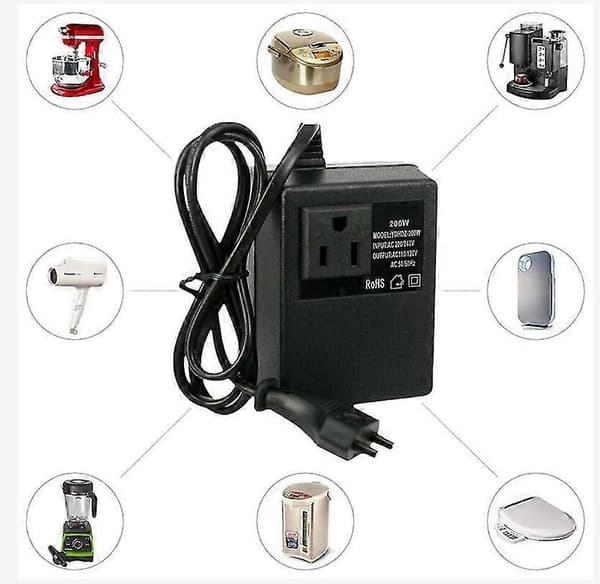 Spenningstransformator nedtrapping 220v til 110v ac nedtrapping reise spenningstransformator