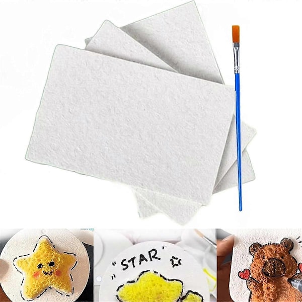 Skumtekstur Malepapir, Skumtekstur Blankt Malepapir, Puffet Tekstur Papir, til Håndværk, Han
