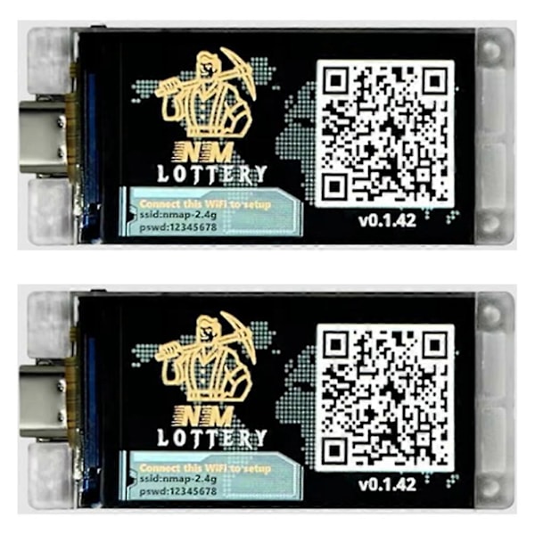Nerd Miner V2 ESP32 Crypto Solo Arpajaiset 117KH/S Master T190 Voita BTC