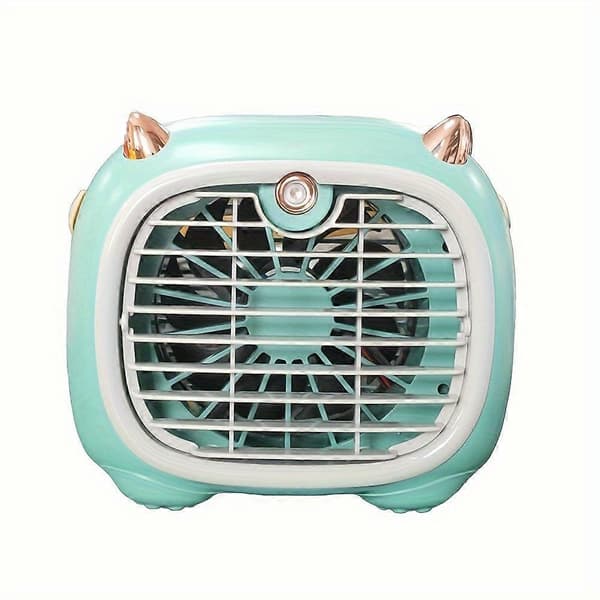 Bærbar Genopladelig Stor Luftmængde Seng Kontor Køler Luftfugter Ventilator